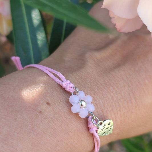 Bracciale FIORELLA - Rosa in vendita su Petali e Passioni Bijoux