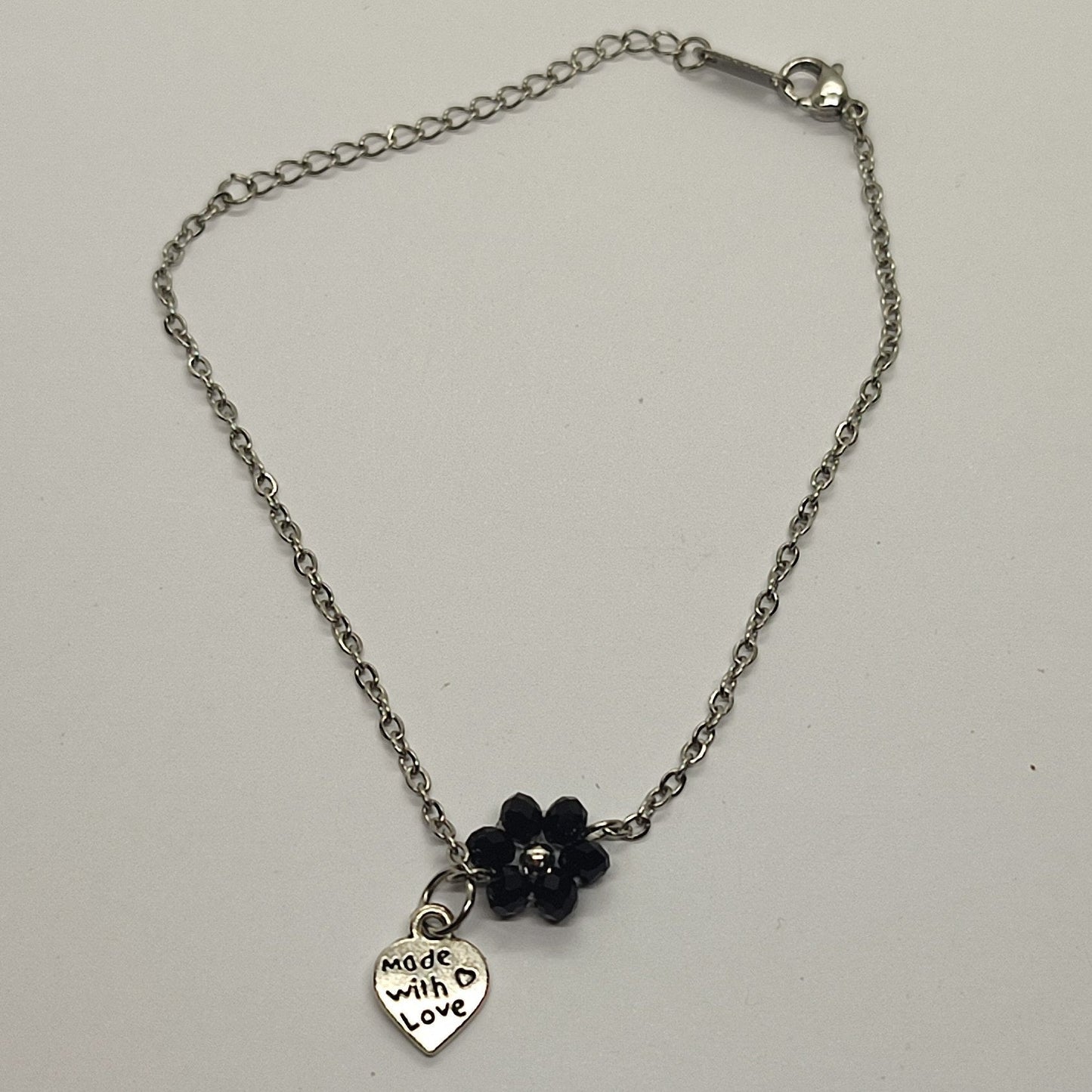 Braccialetto FIORELLA - Nero in vendita su Petali e Passioni Bijoux