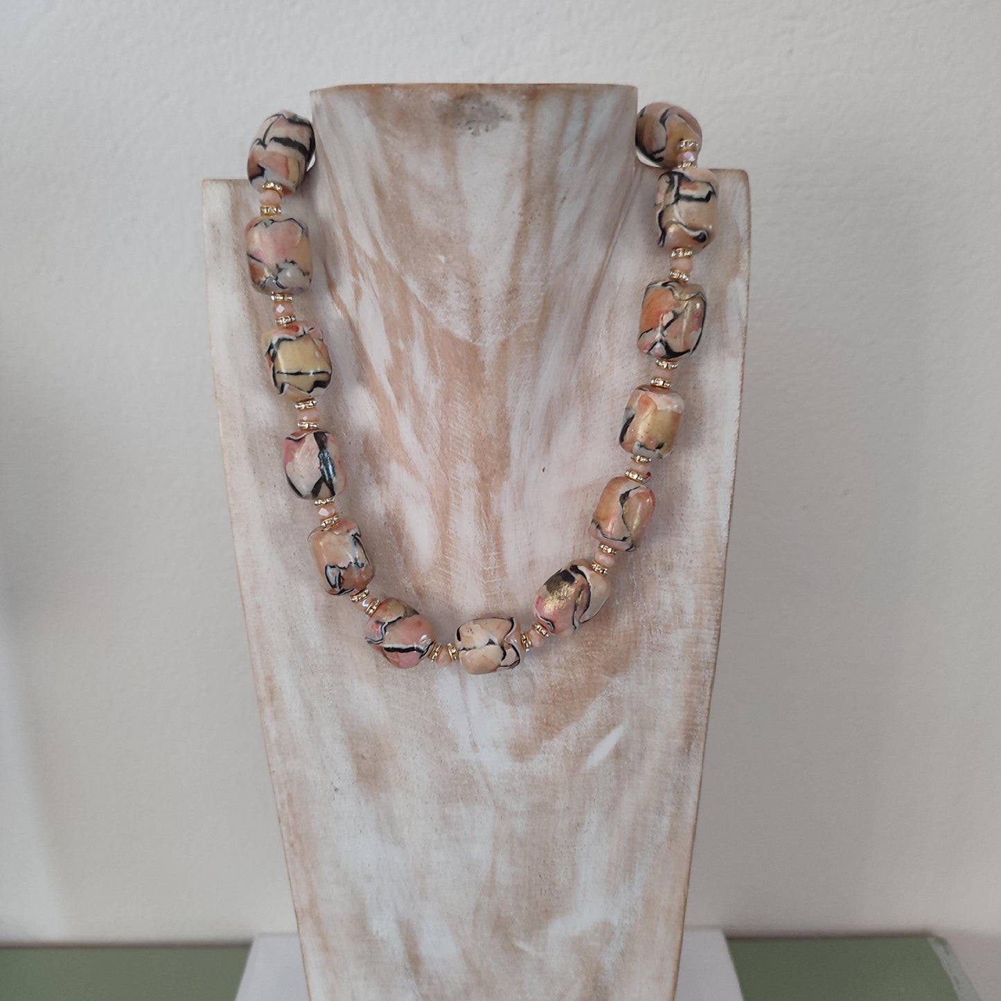 Collana Boule in pasta polimerica