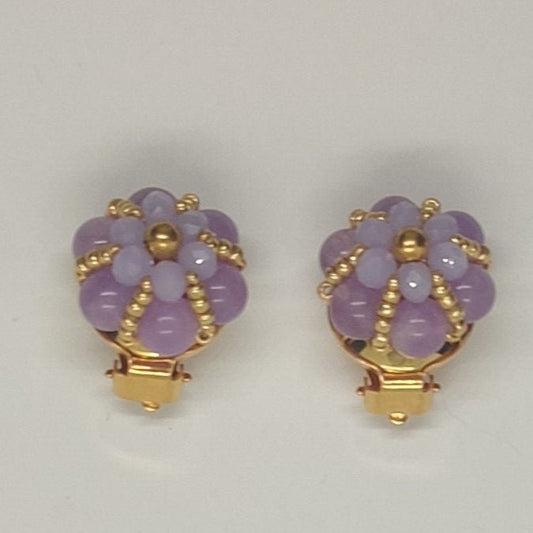 Orecchini Easy - Ametista in vendita su Petali e Passioni Bijoux