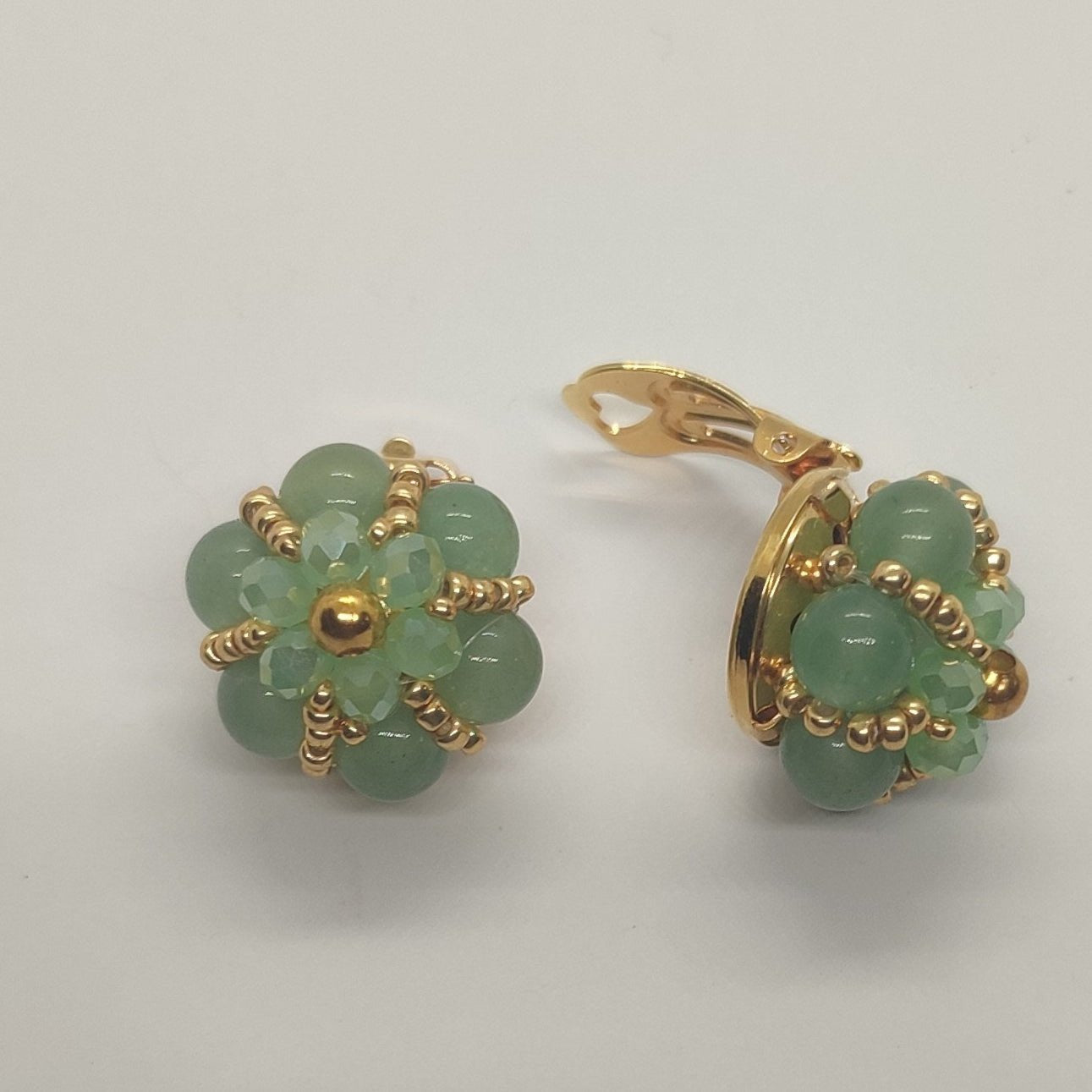 Orecchini Easy - Avventurina in vendita su Petali e Passioni Bijoux