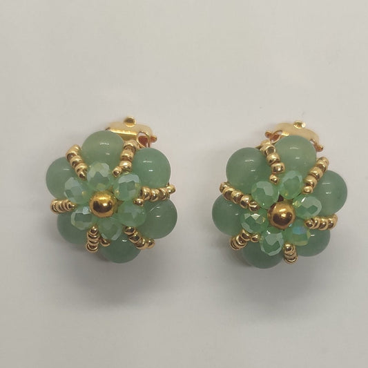Orecchini Easy - Avventurina in vendita su Petali e Passioni Bijoux