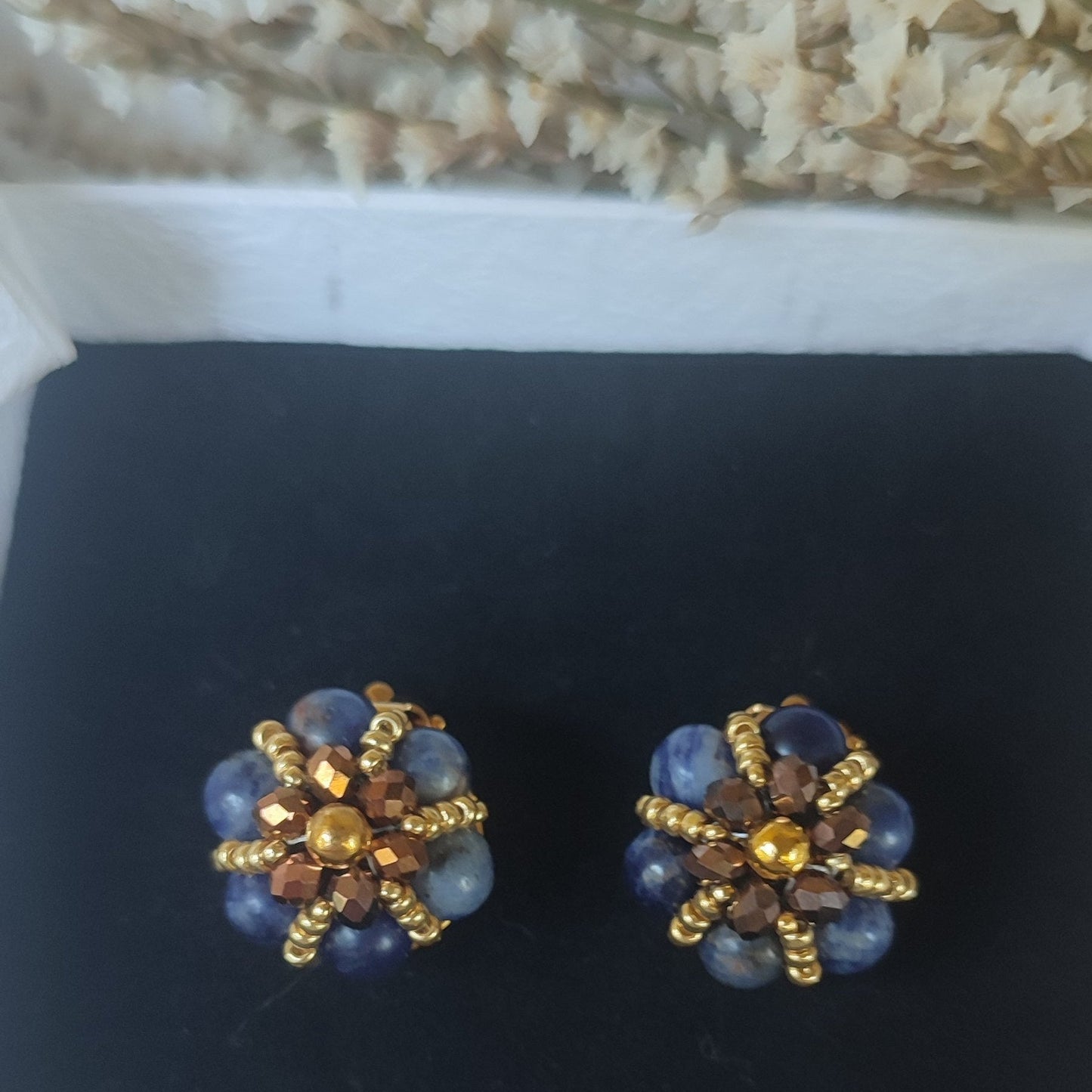 Orecchini Easy - Sodalite in vendita su Petali e Passioni Bijoux