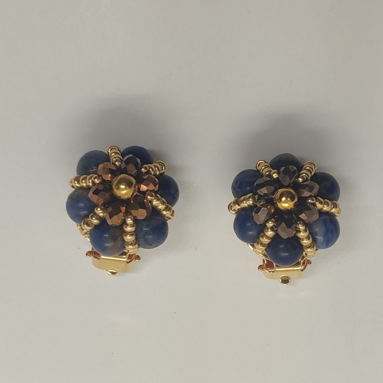 Orecchini Easy - Sodalite in vendita su Petali e Passioni Bijoux