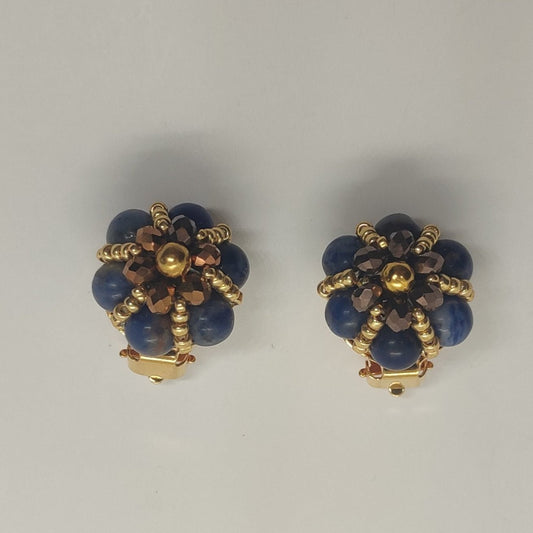 Orecchini Easy - Sodalite in vendita su Petali e Passioni Bijoux