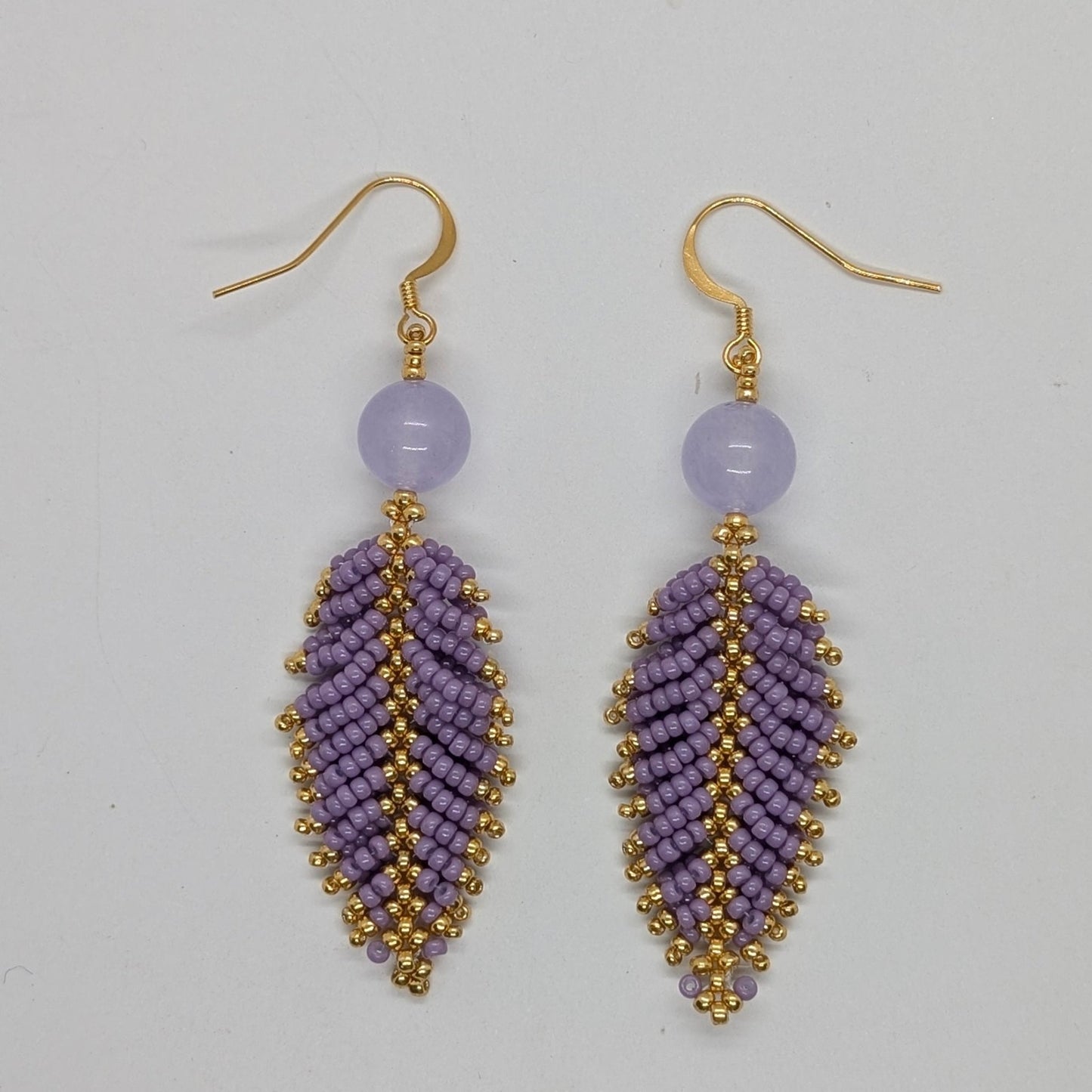 Orecchini SALVIA - Lilla in vendita su Petali e Passioni Bijoux