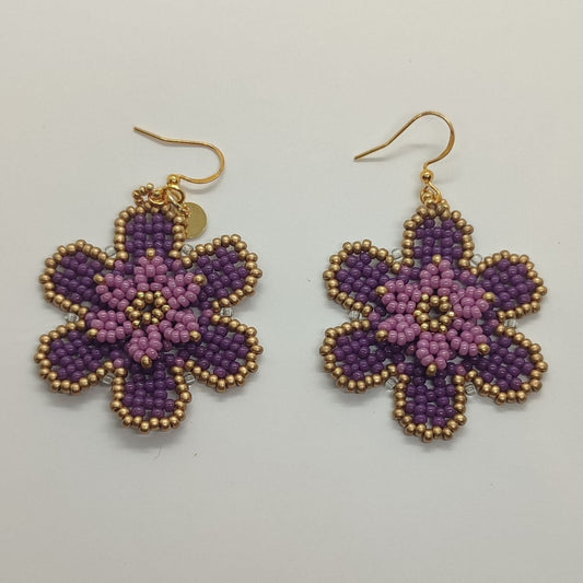 Orecchini TUO - Anemone - Orchidea in vendita su Petali e Passioni Bijoux