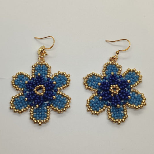 Orecchini TUO - Pervinca - Blu in vendita su Petali e Passioni Bijoux