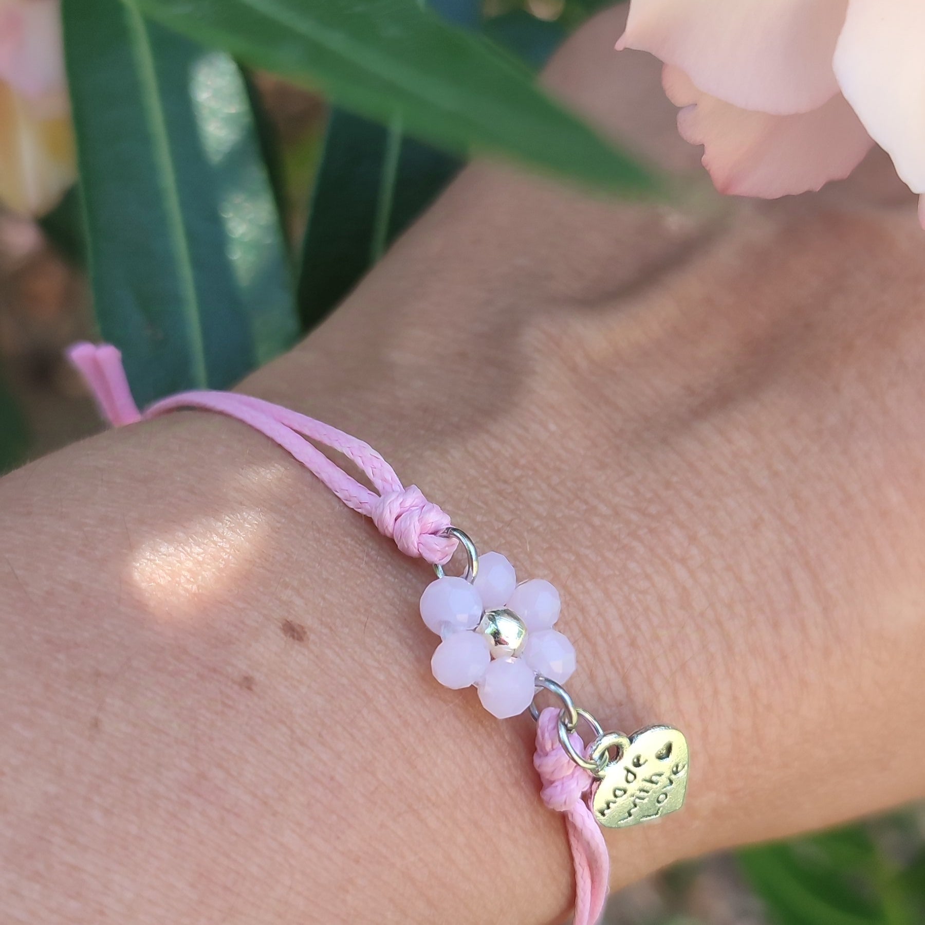 Bracciale FIORELLA - Rosa in vendita su Petali e Passioni Bijoux