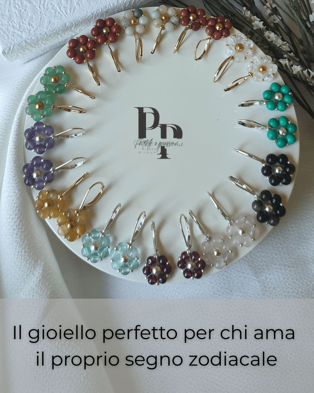 Collana FIORE ZODIACALE - Tutti i segni in vendita su Petali e Passioni Bijoux
