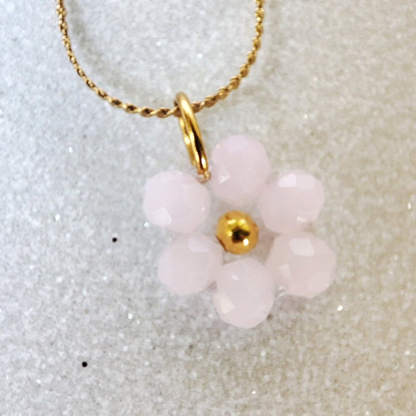 Collana FIORELLA - rosa in vendita su Petali e Passioni Bijoux