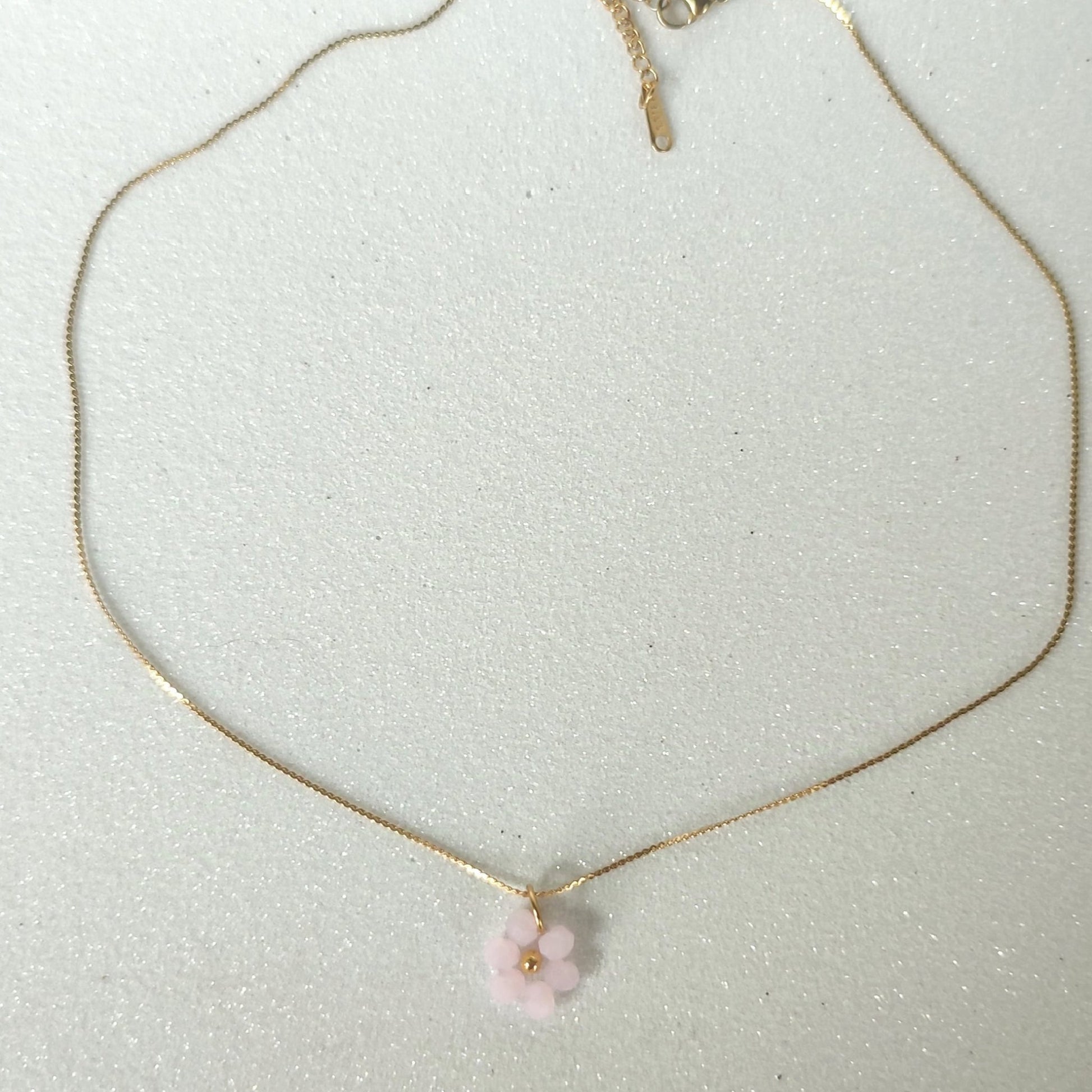 Collana FIORELLA - rosa in vendita su Petali e Passioni Bijoux