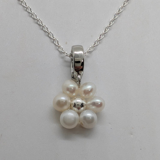 Girocollo Fior di Perla - Argento 925 in vendita su Petali e Passioni Bijoux