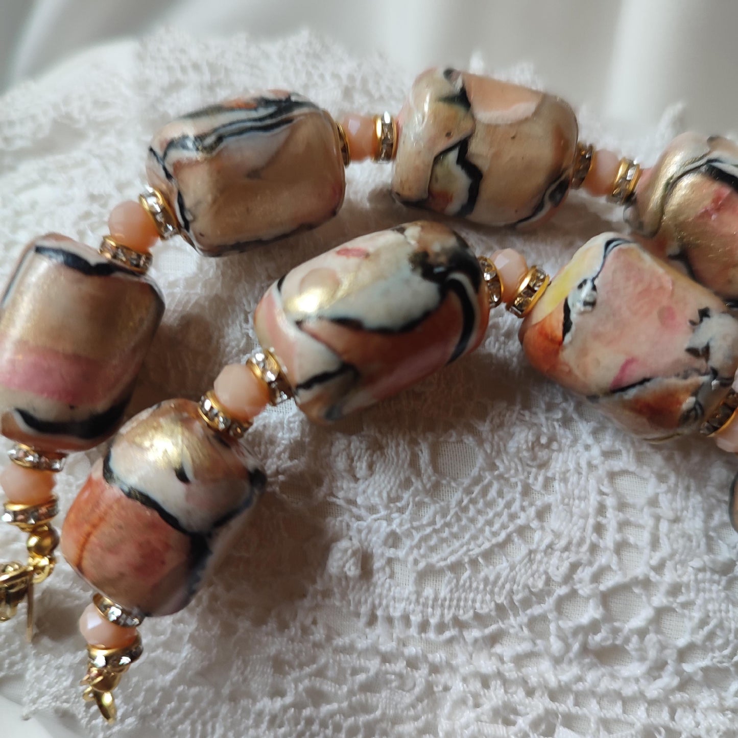 Collana Boule in pasta polimerica