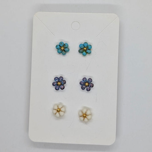 MINI PETALI - SET 3 paia di Orecchini - Primavera in vendita su Petali e Passioni Bijoux