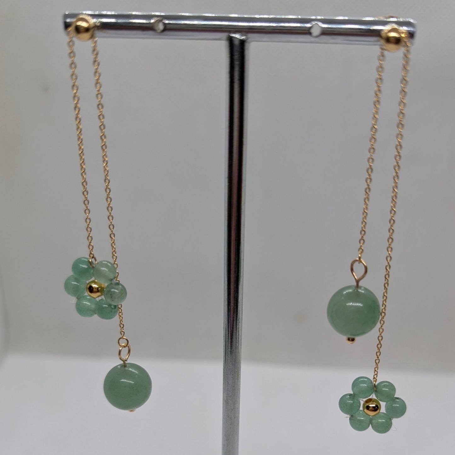 Orecchini ARMONIA - Avventurina in vendita su Petali e Passioni Bijoux