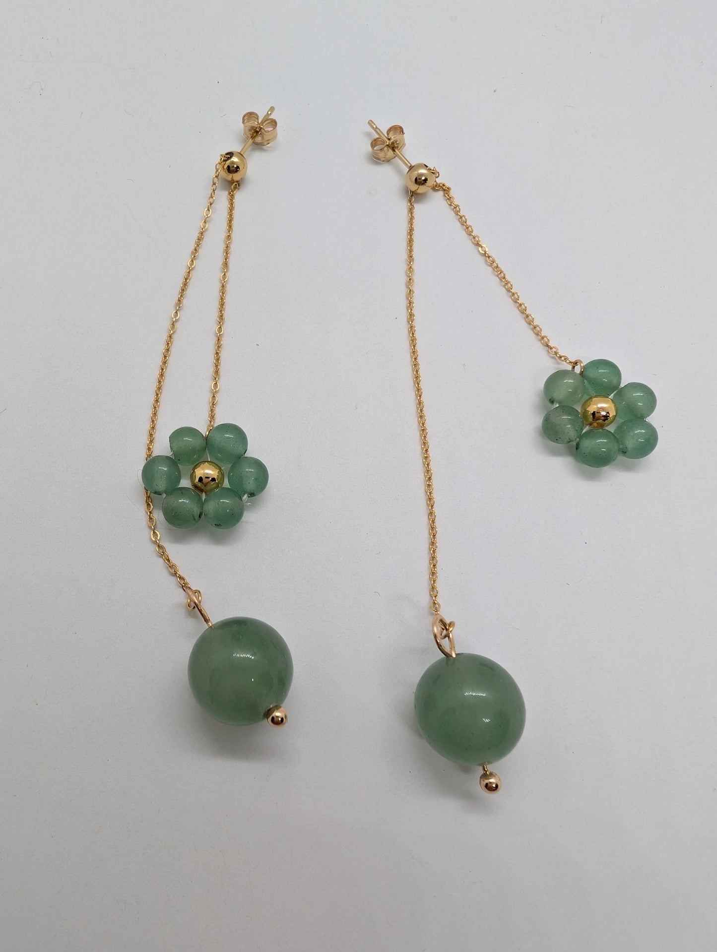 Orecchini ARMONIA - Avventurina in vendita su Petali e Passioni Bijoux