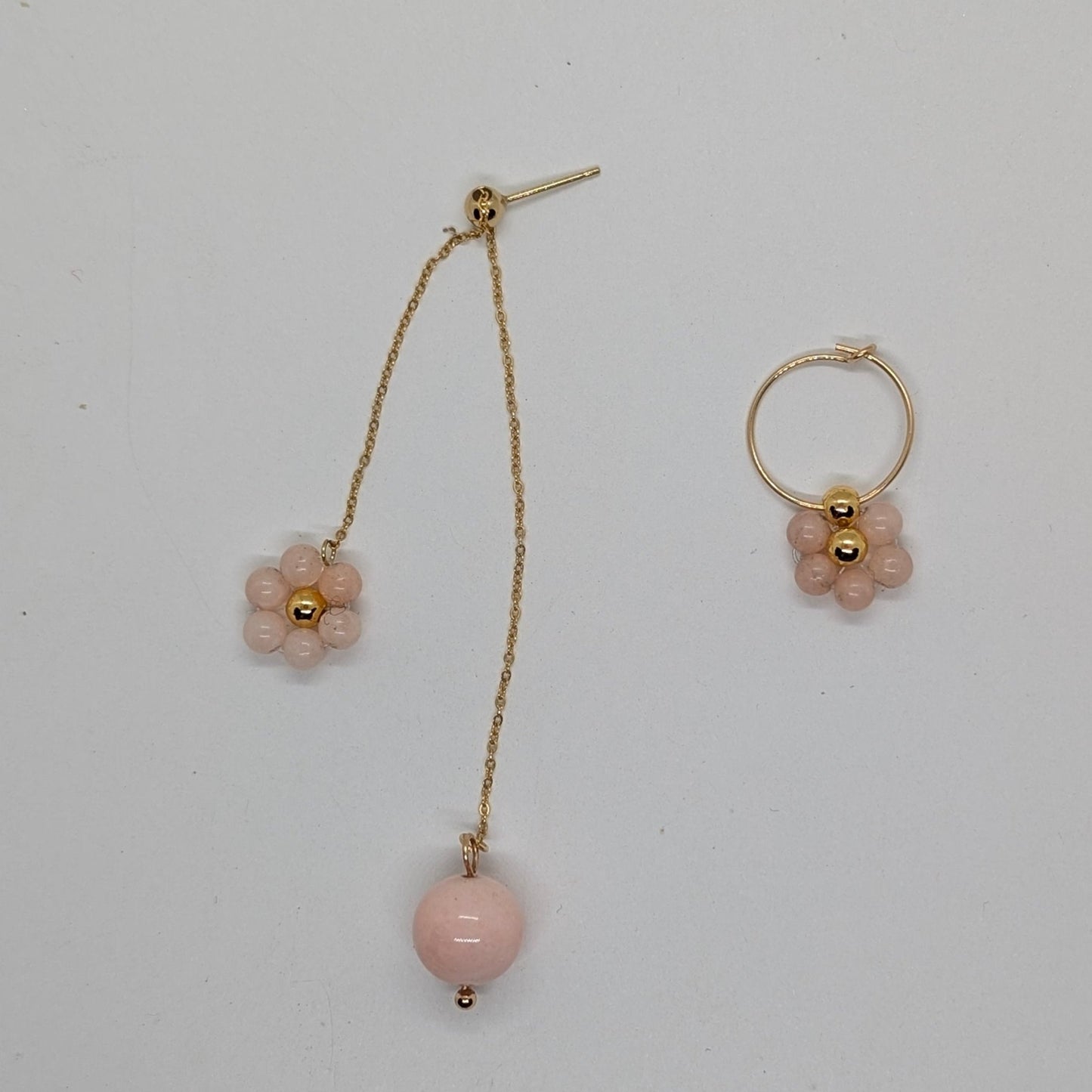 Orecchini ARMONIA - Morganite in vendita su Petali e Passioni Bijoux