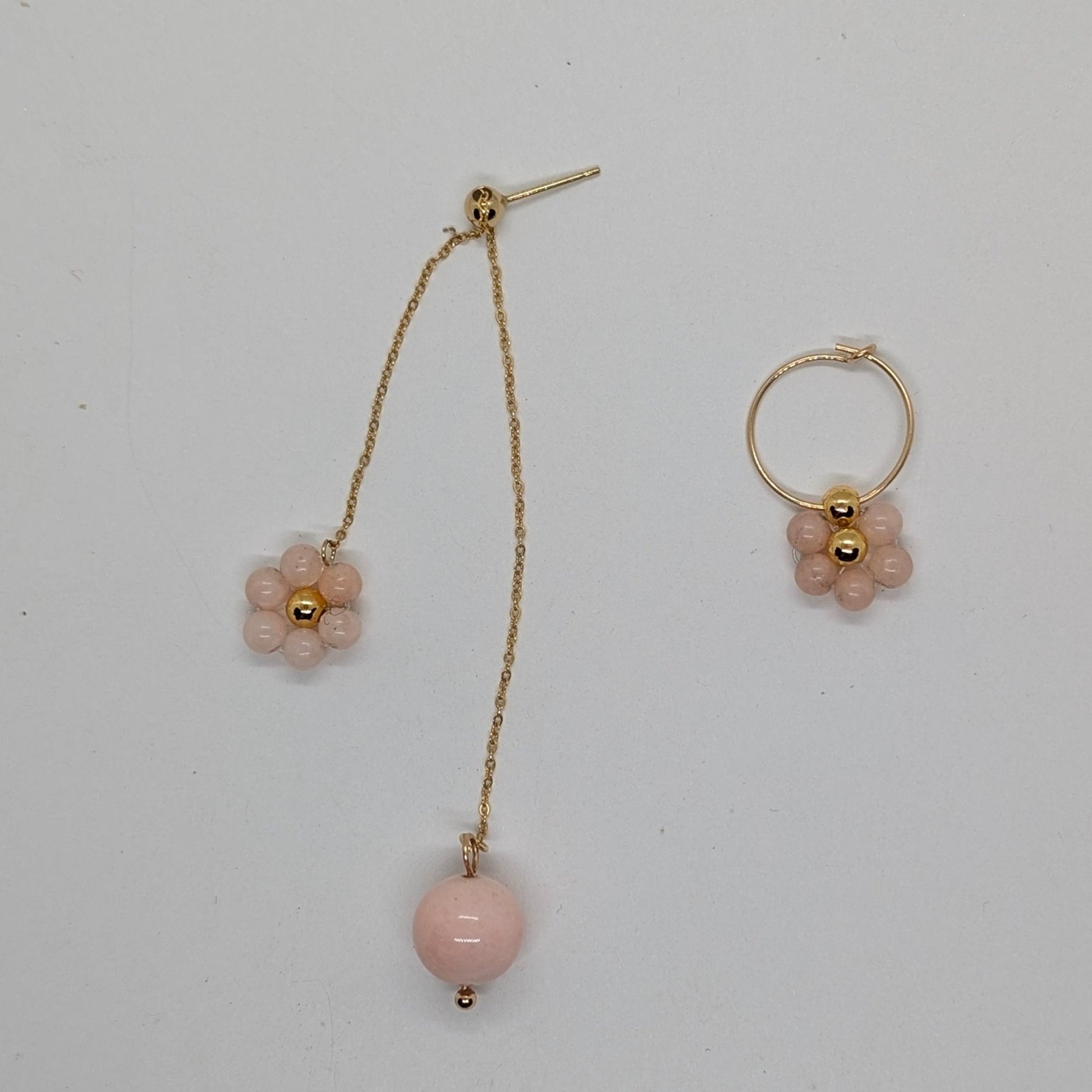 Orecchini ARMONIA - Morganite in vendita su Petali e Passioni Bijoux