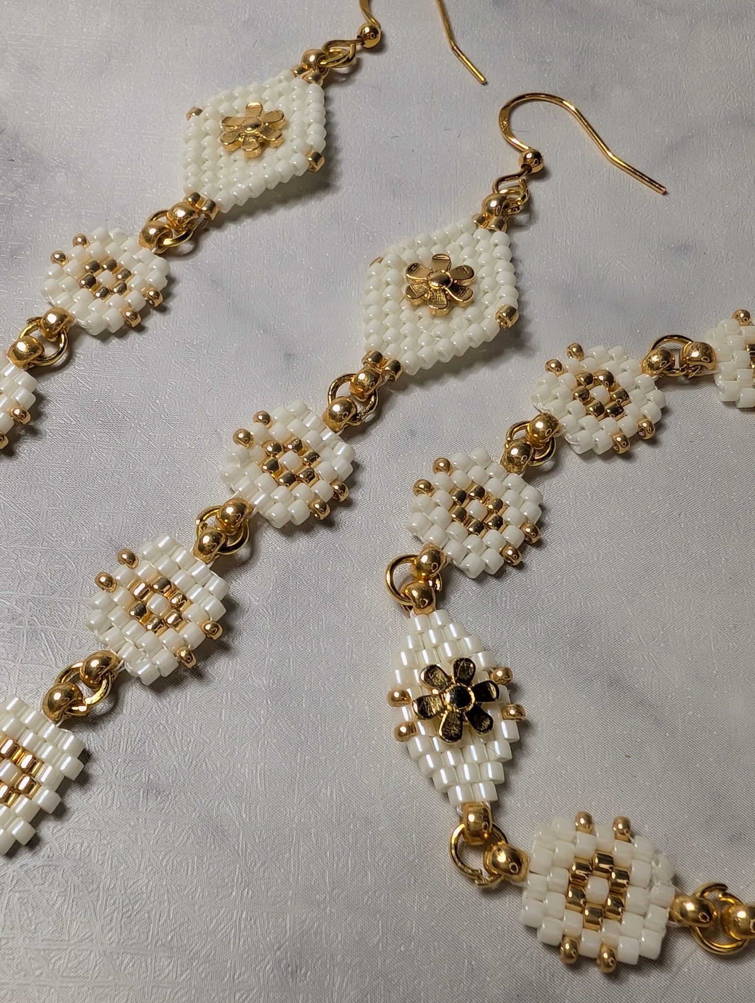 Orecchini - Bracciale - BISANZIO in vendita su Petali e Passioni Bijoux