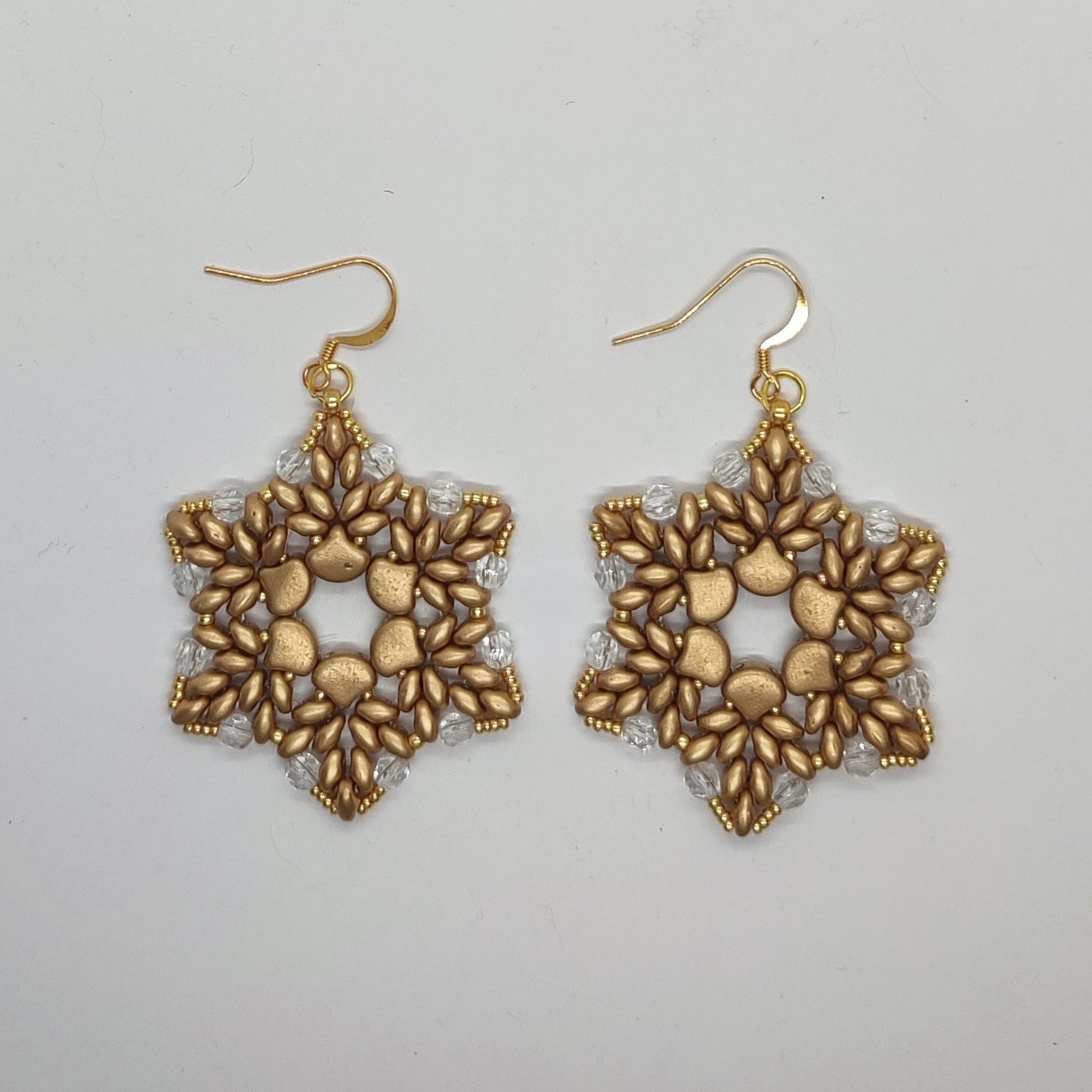 Orecchini - FIOR di NEVE - Oro in vendita su Petali e Passioni Bijoux