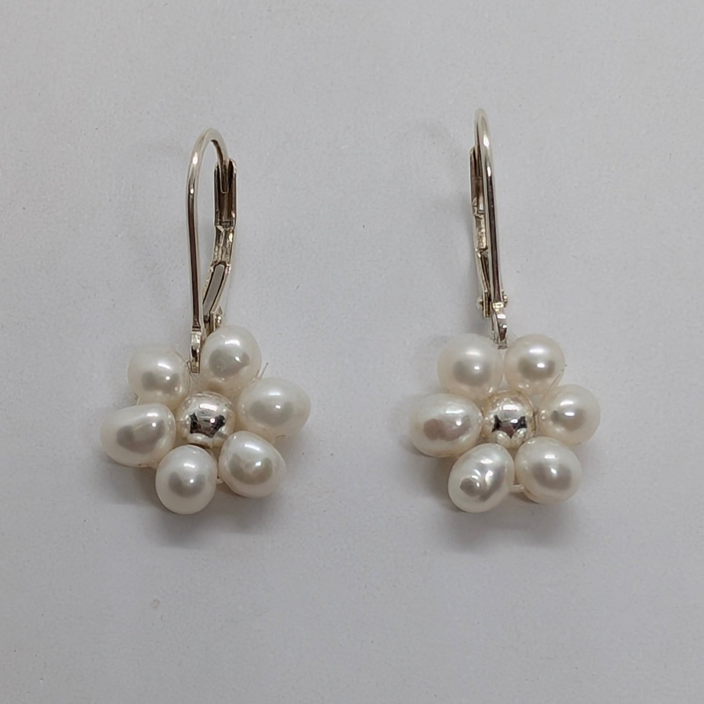 Orecchini FIOR di PERLA - Perle coltivate AAA, Argento 925 in vendita su Petali e Passioni Bijoux