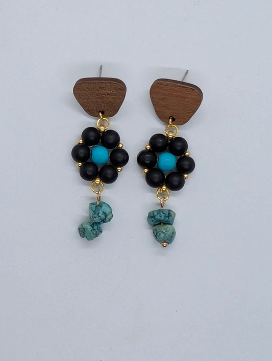 Orecchini FIORE GITANO in vendita su Petali e Passioni Bijoux