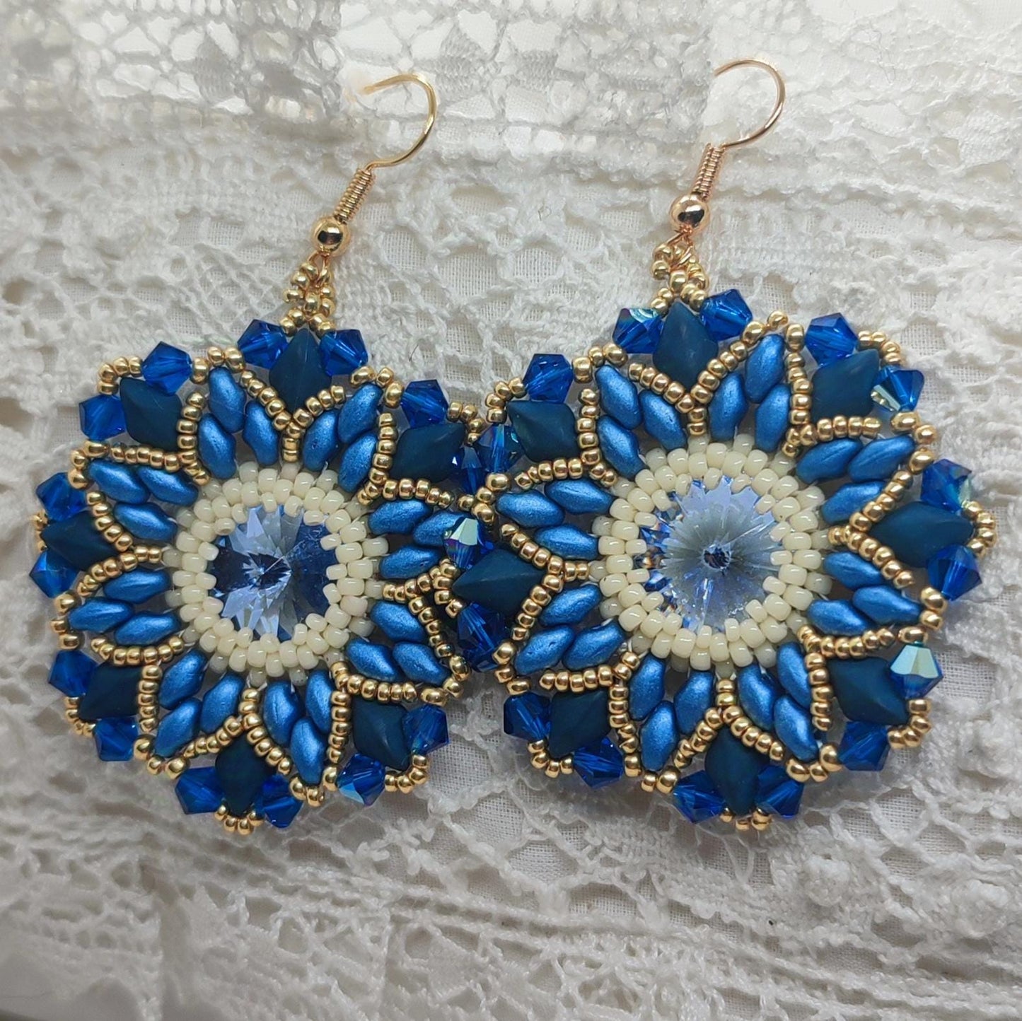 Orecchini INCANTO - Blu in vendita su Petali e Passioni Bijoux