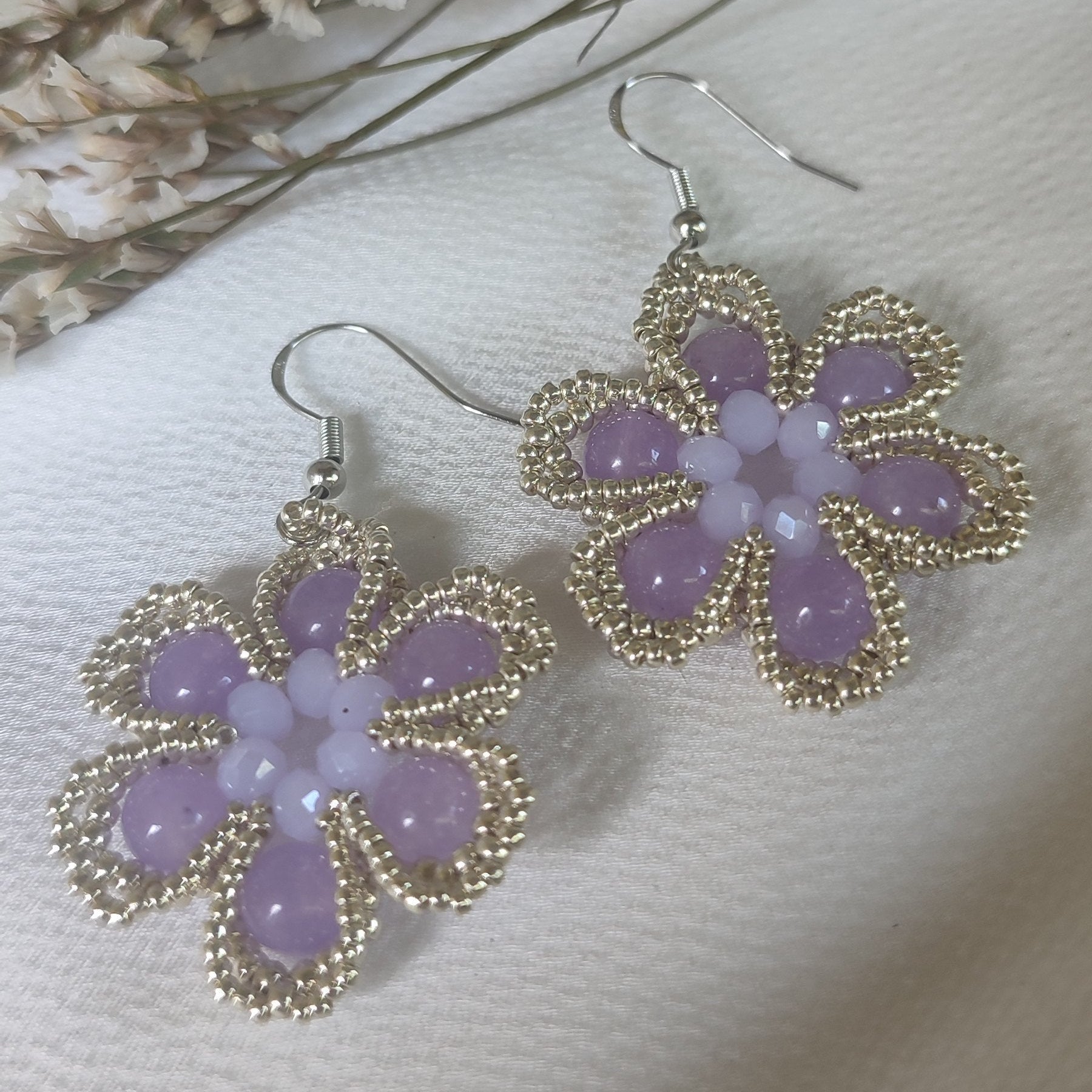 Orecchini MAGIA - Ametista in vendita su Petali e Passioni Bijoux