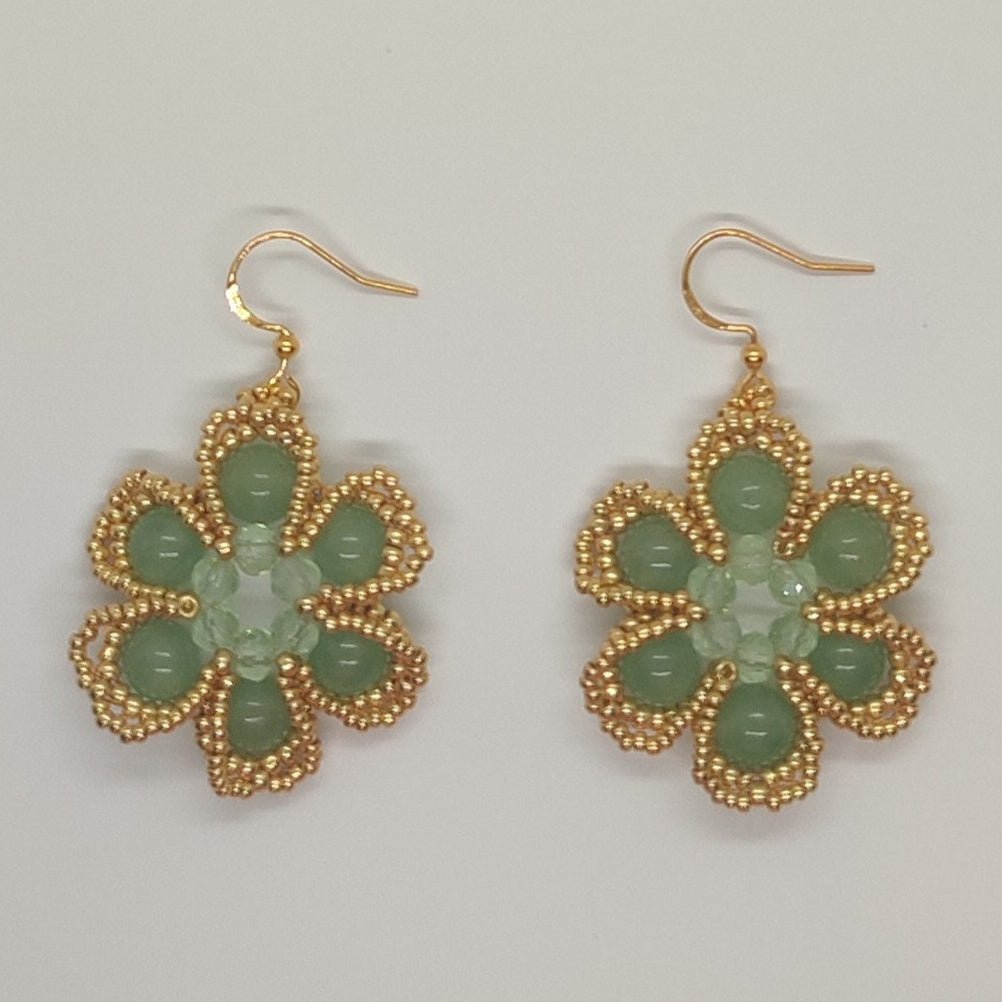 Orecchini MAGIA - Avventurina in vendita su Petali e Passioni Bijoux