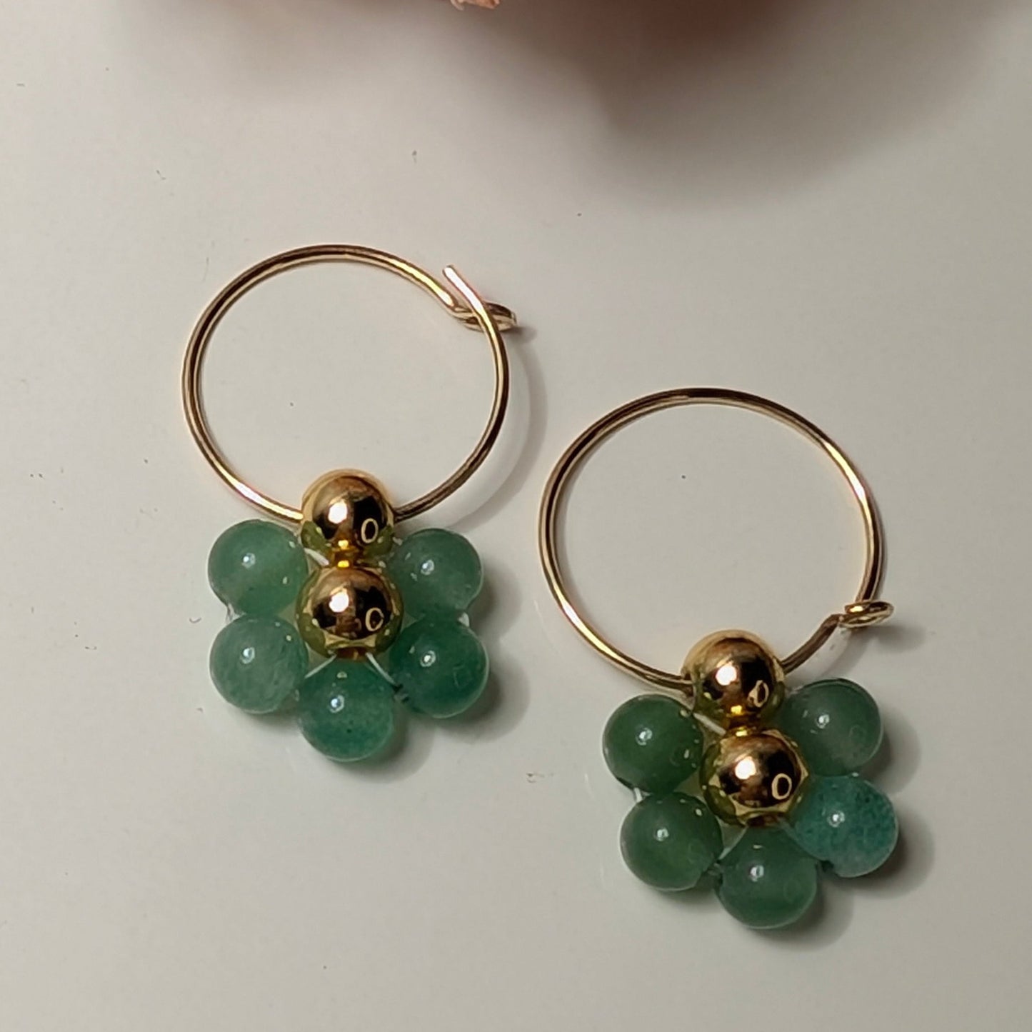 Orecchini PRATOLINA - Avventurina in vendita su Petali e Passioni Bijoux