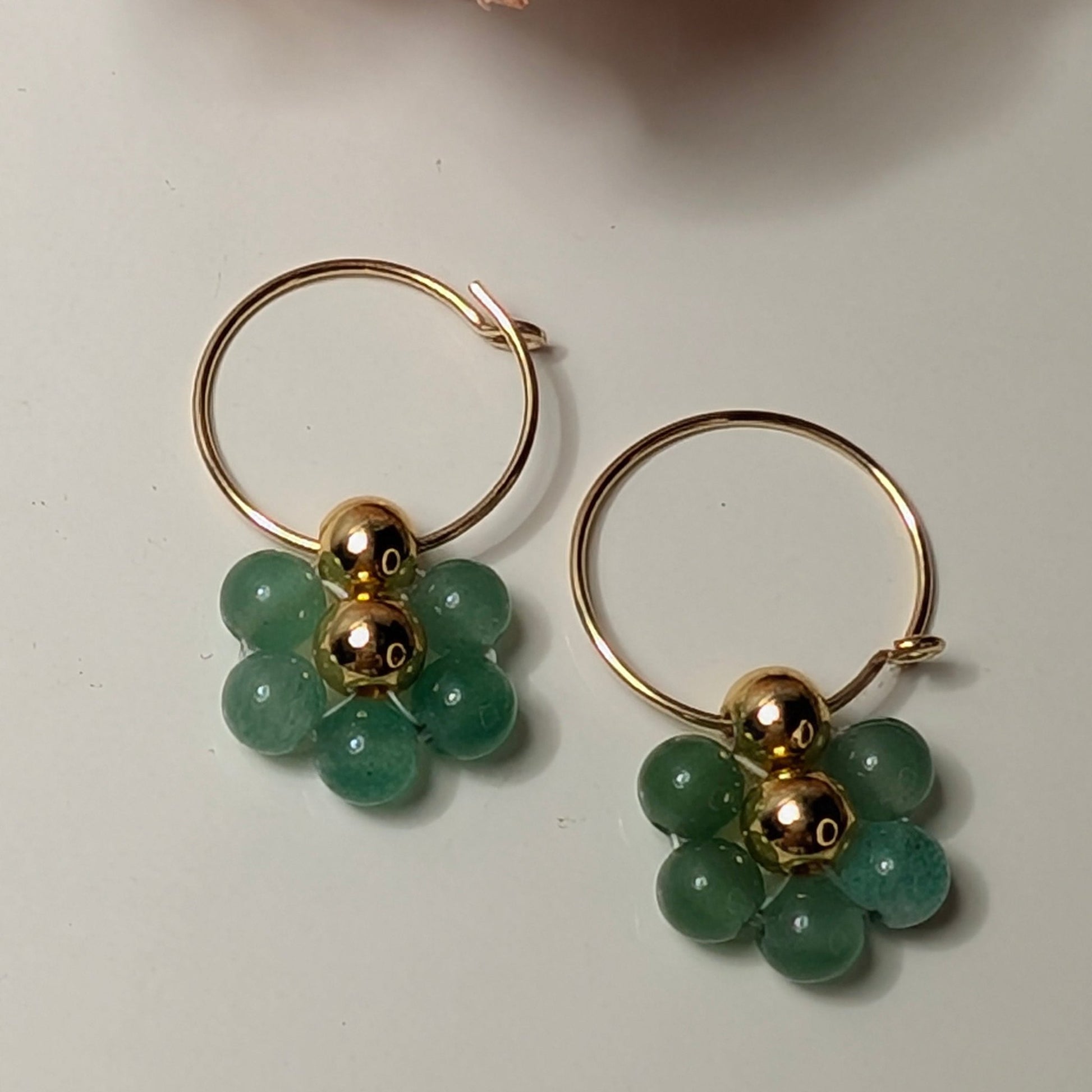 Orecchini PRATOLINA - Avventurina in vendita su Petali e Passioni Bijoux